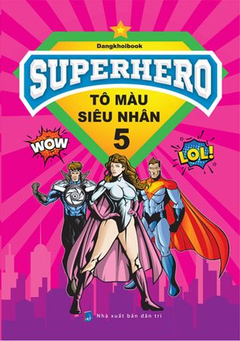 Superhero - Tô Màu Siêu Nhân 5