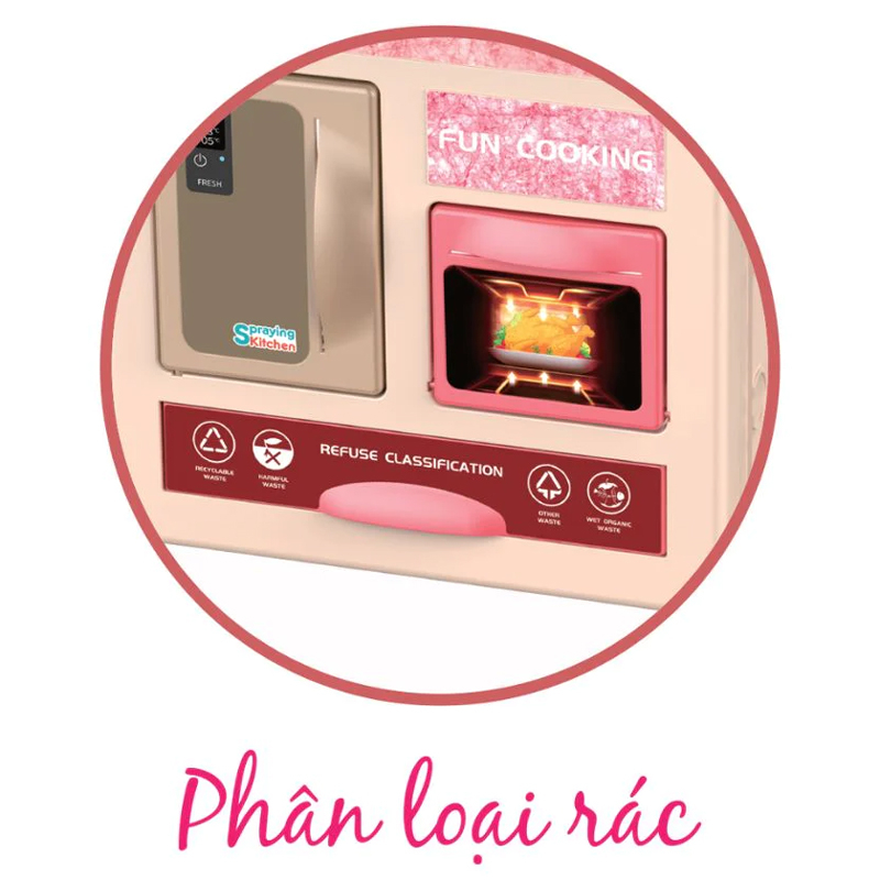 Sweet Heart Bộ Nhà Bếp Khổng Lồ 69 Chi Tiết Sh0120 (Vta)