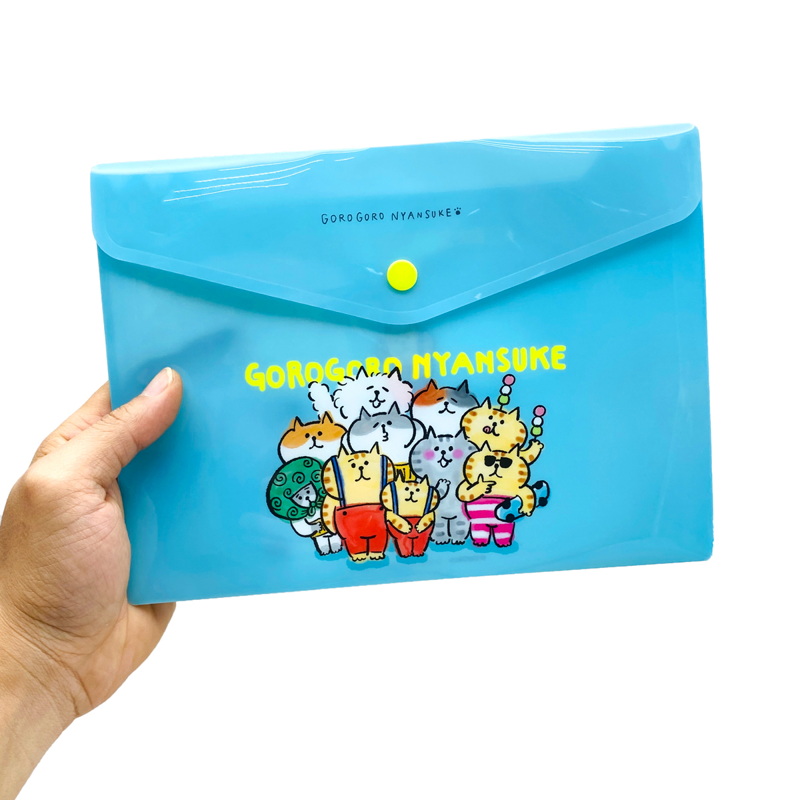 Sworld Bìa Nút A5 Gorogoro CB3601 (Giao mẫu ngẫu nhiên)