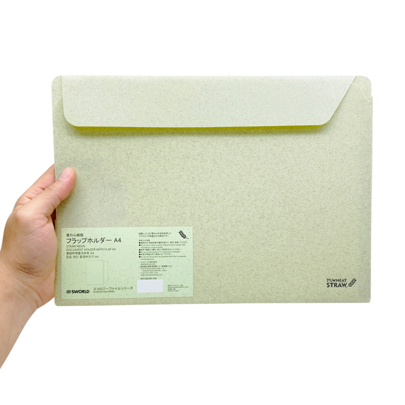Sworld Túi Đựng Tài Liệu A4 ECO CB3494 - Green