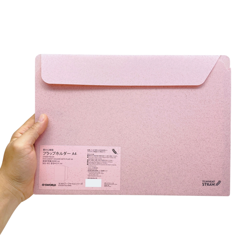 Sworld Túi Đựng Tài Liệu A4 ECO CB3494 - Pink