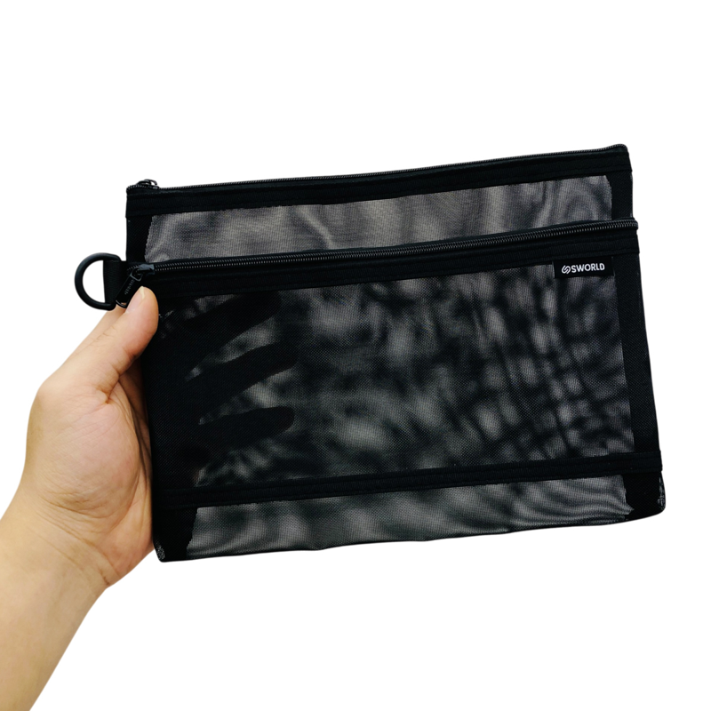 Sworld Túi Lưới Cb3440-Bk A5 250*180mm - Black