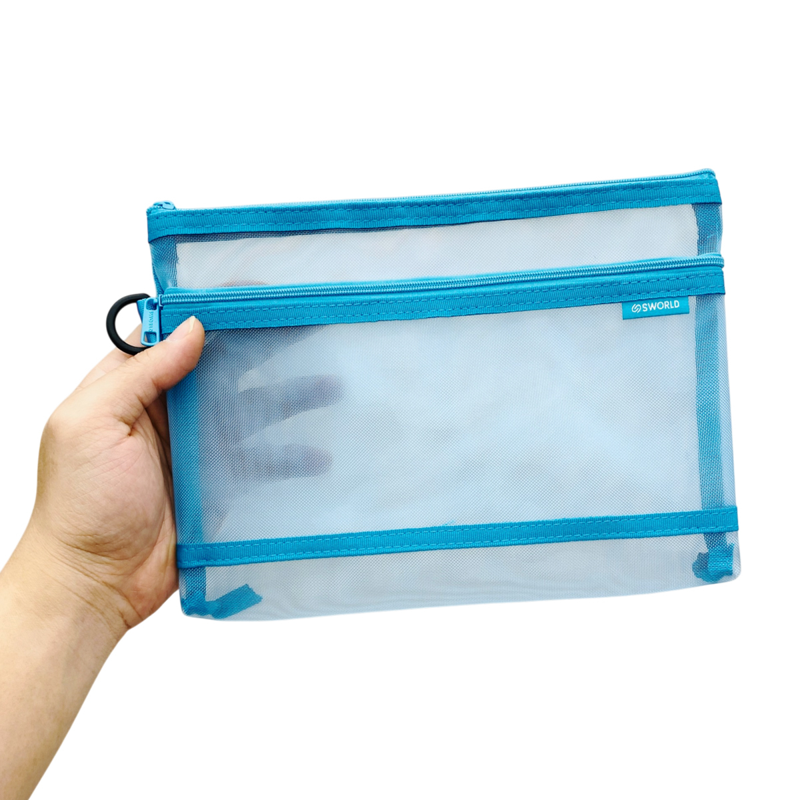 Sworld Túi Lưới CB3440-BU A5 250*180mm - Blue
