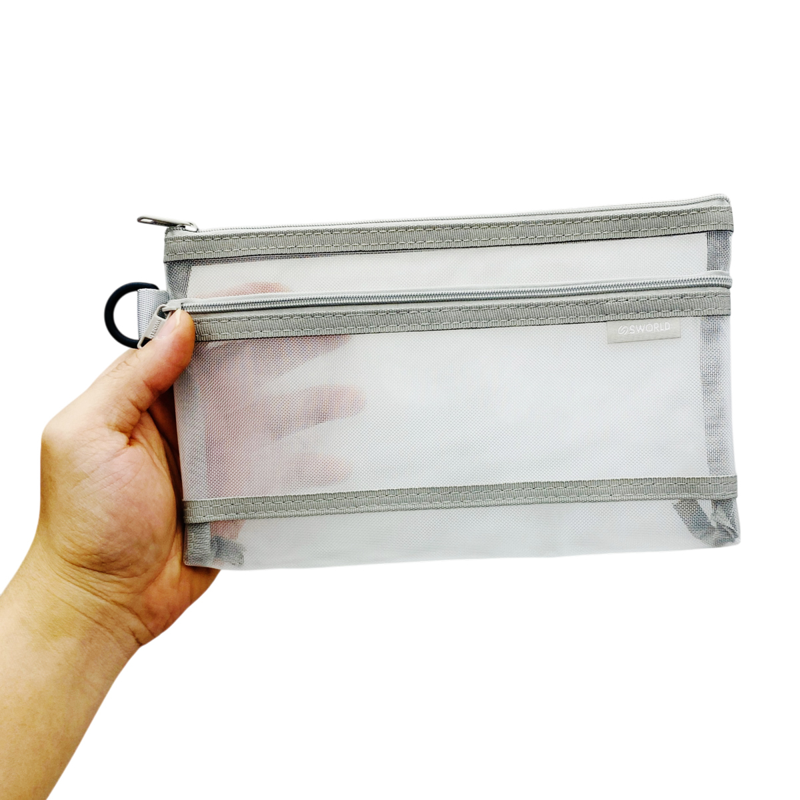 Sworld Túi Lưới CB3441-GY B6 230*140mm - Gray