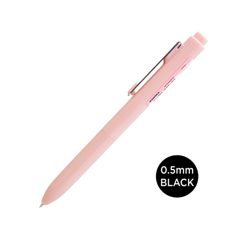 Sworld Viết Gel Đen Ink Pen ST6382A PinK