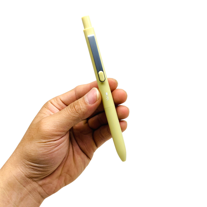 Sworld Viết Gel Đen Ink Pen ST6382A Yellow