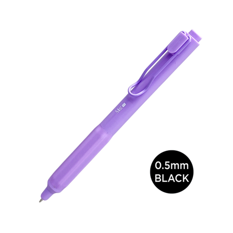 Sworld Viết Gel Đen Ink Pen ST6427A Purple