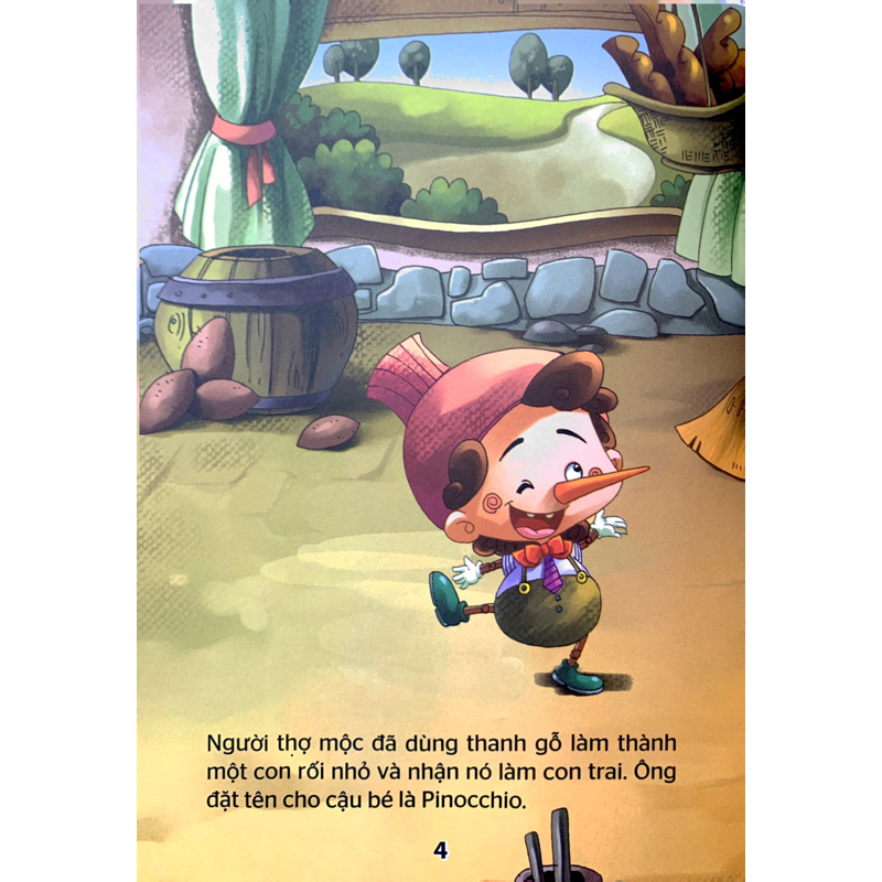 Truyện Cổ Tích Kinh Điển Thế Giới Hay Nhất - Pinocchio Chú Bé Người Gỗ