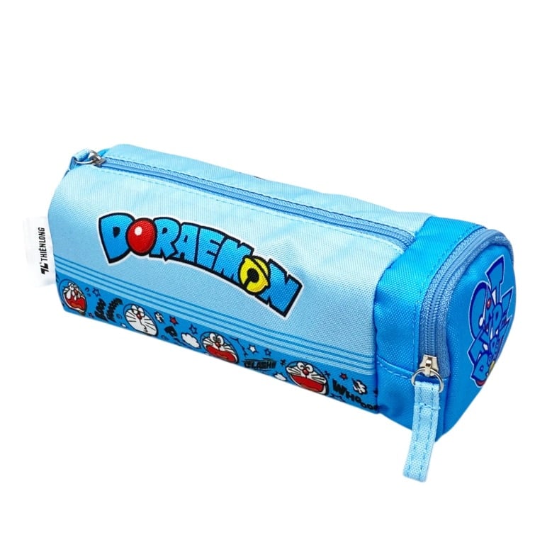 Túi Đựng Bút Vải Doraemon PCA-023/DO Màu Xanh (Túi 1) (5404-Tl)