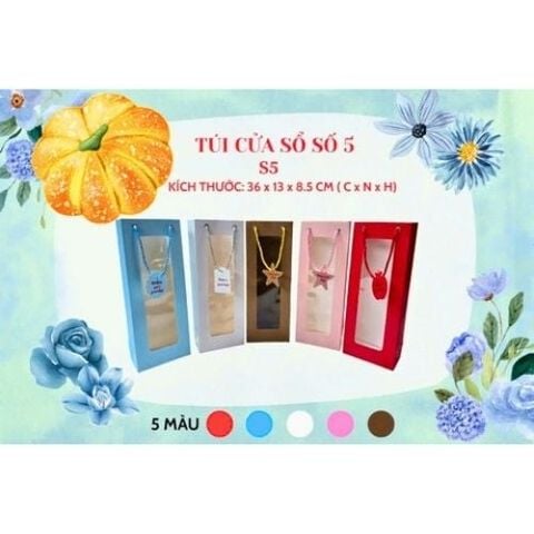 Túi Giấy Cửa Sổ Số 5 - 36X13X8.5(Cm) (P.Hoàng)