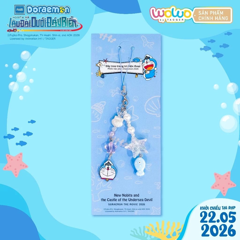Tagger Dây Treo Điện Thoại  Doraemon Phim 2026
