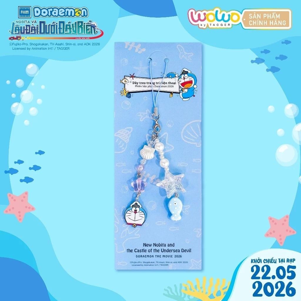 Tagger Dây Treo Điện Thoại  Doraemon Phim 2026