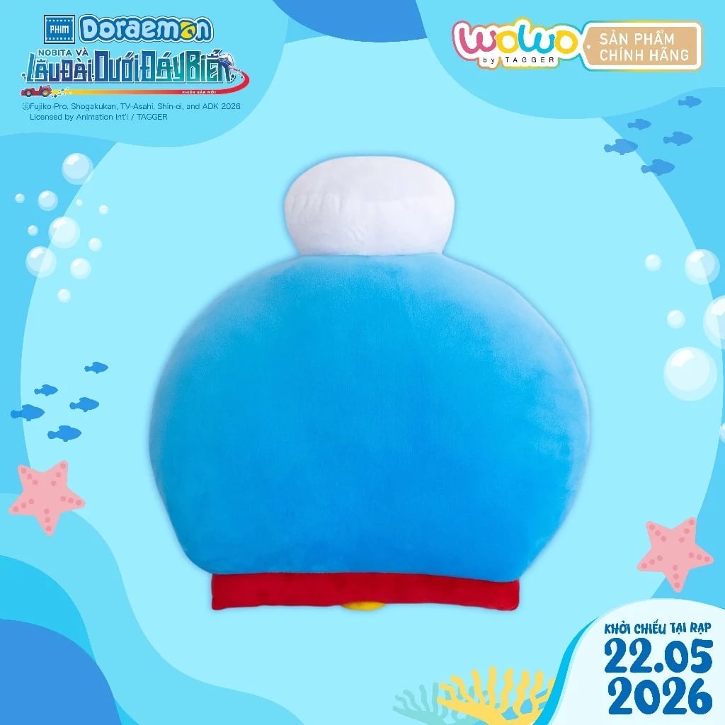 Tagger Gối Bông Nhân Vật Doraemon Phim 2026