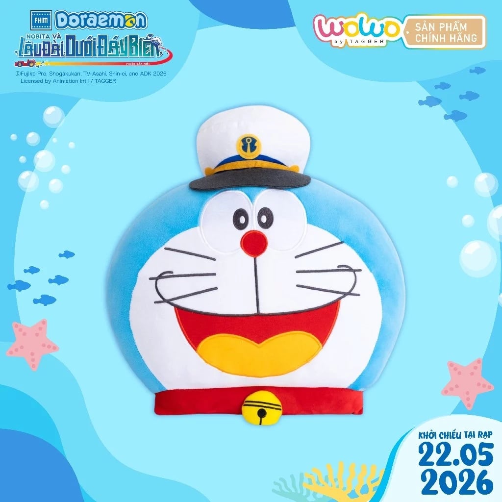 Tagger Gối Bông Nhân Vật Doraemon Phim 2026