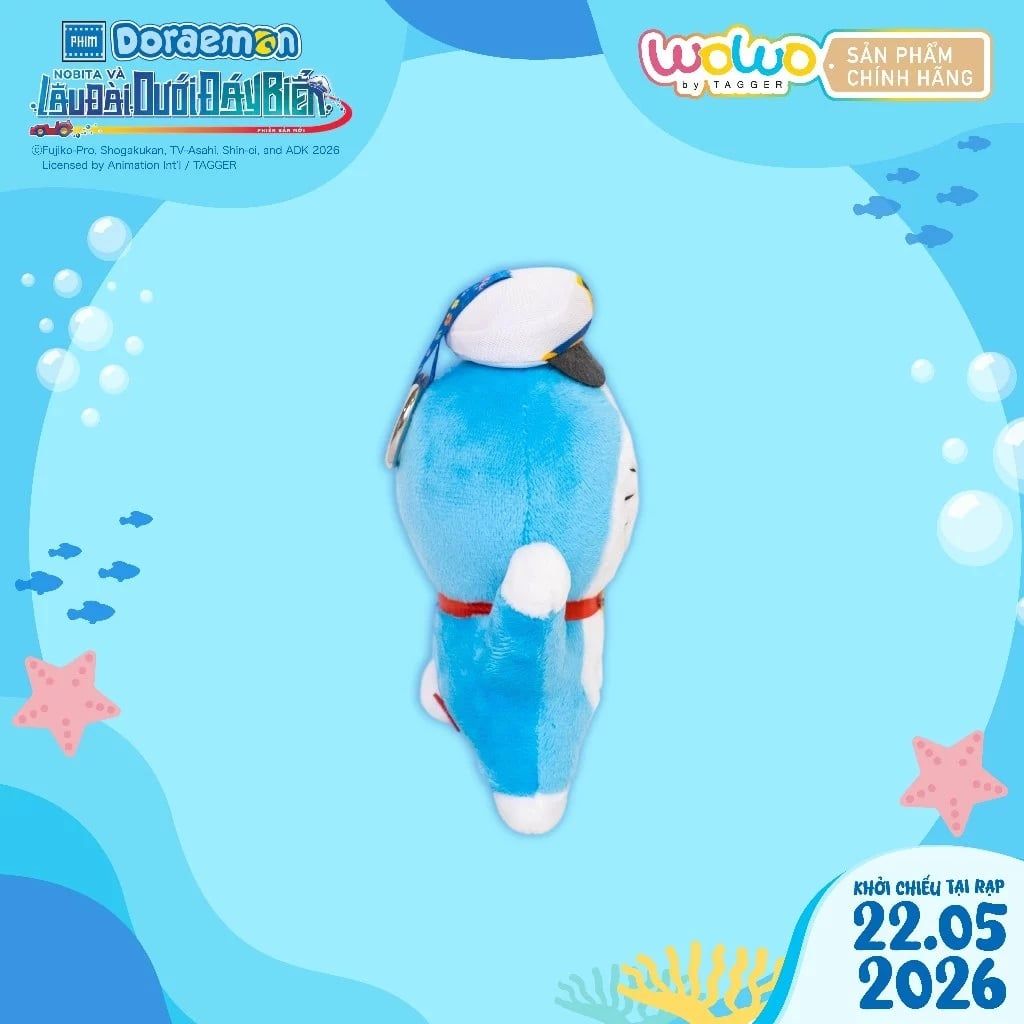Tagger Móc Khóa Bông Nhân Vật Doraemon Phim 2026 (2D)