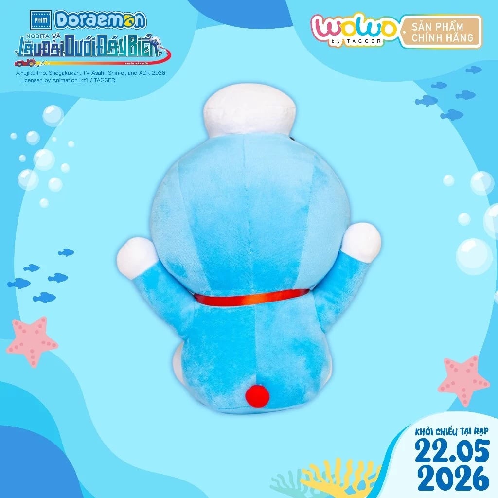 Tagger Nhân Vật Doraemon Nhồi Bông Phim 2026