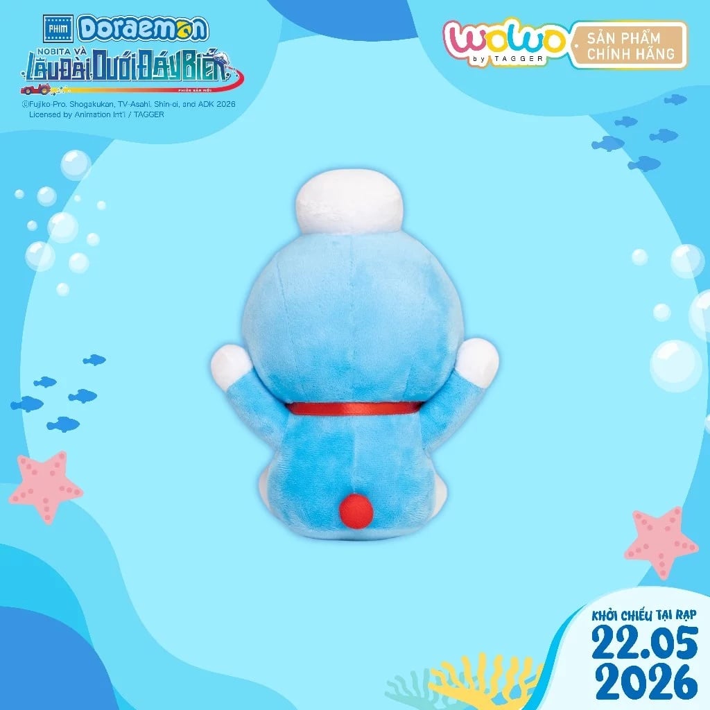 Tagger Nhân Vật Doraemon Nhồi Bông Phim 2026