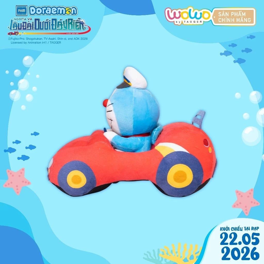 Tagger Nhân Vật Doraemon Nhồi Bông Phim 2026