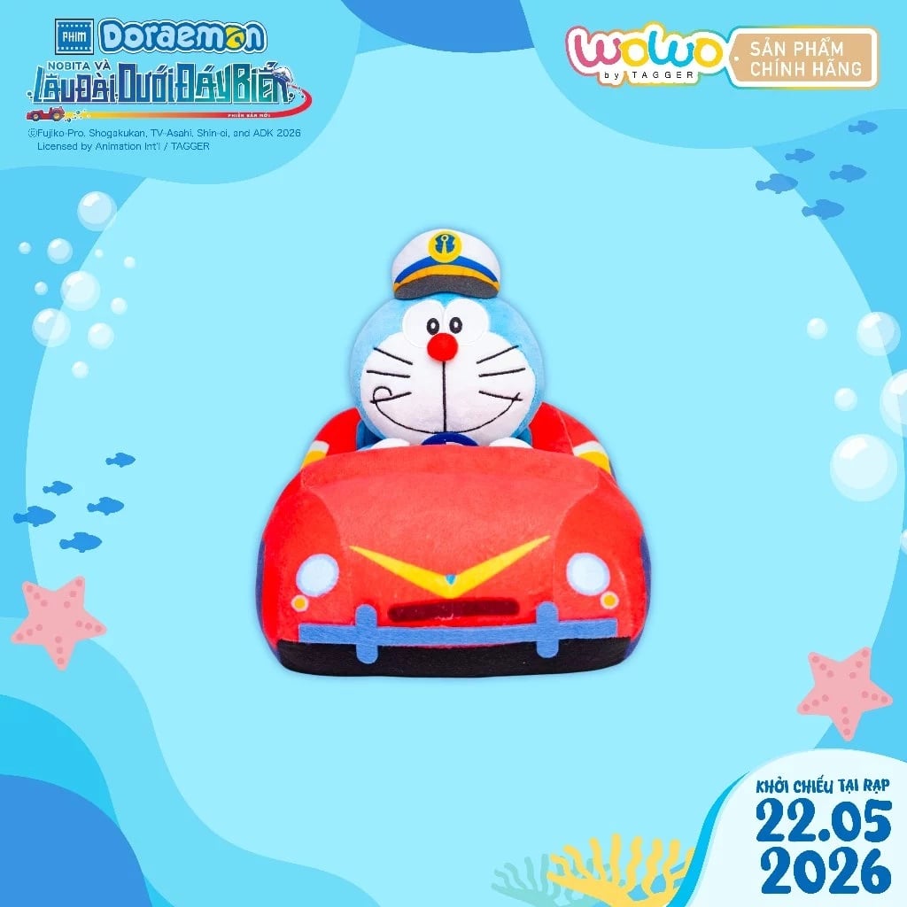 Tagger Nhân Vật Doraemon Nhồi Bông Phim 2026