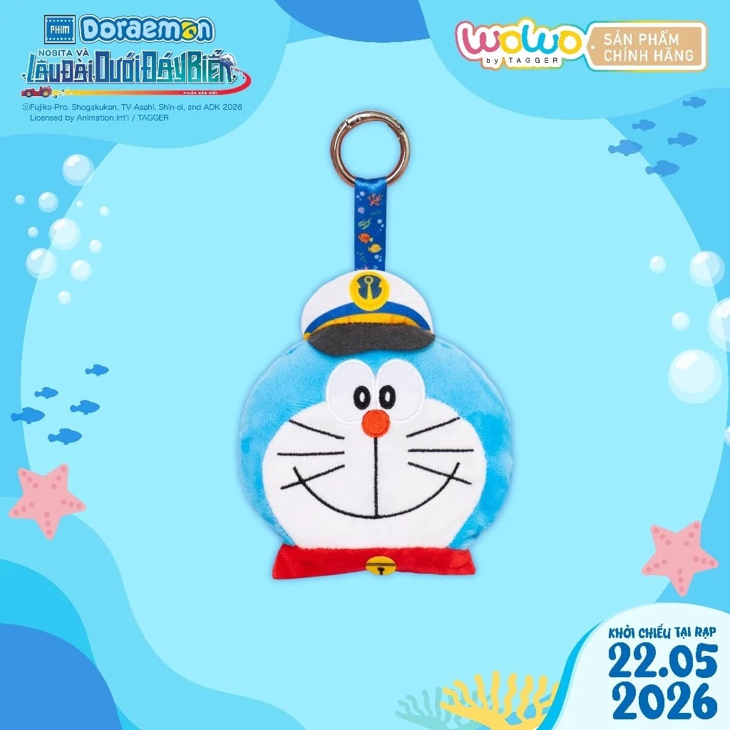 Tagger Ví Bông Nhân Vật Doraemon Phim 2026