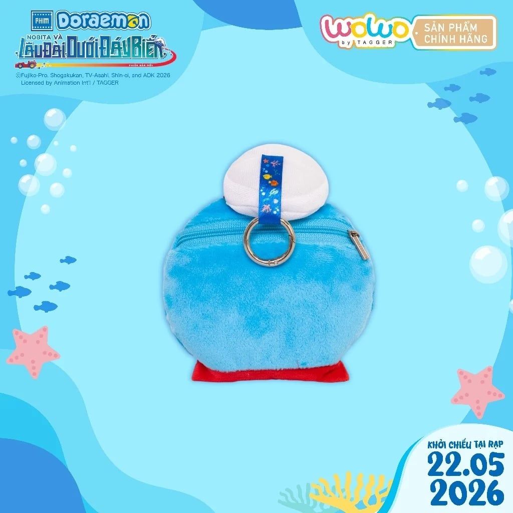 Tagger Ví Bông Nhân Vật Doraemon Phim 2026