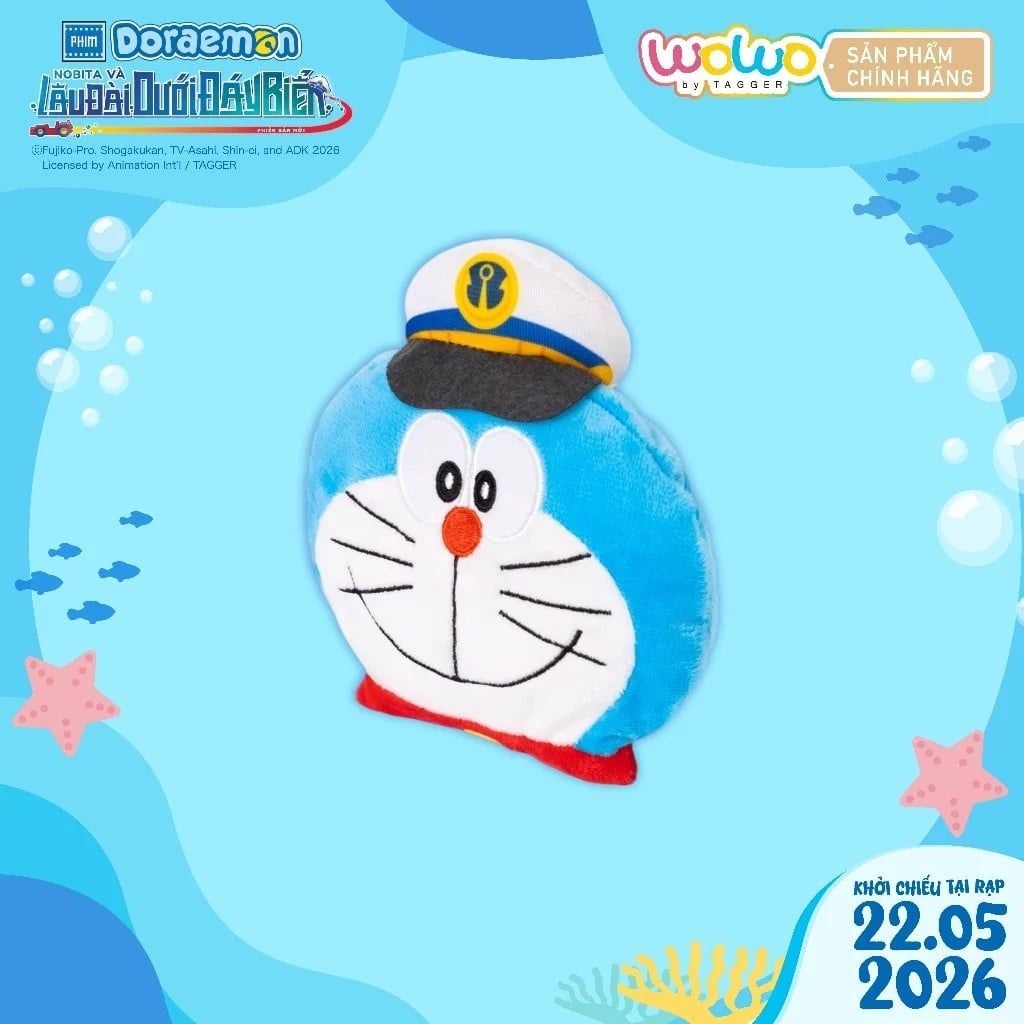 Tagger Ví Bông Nhân Vật Doraemon Phim 2026