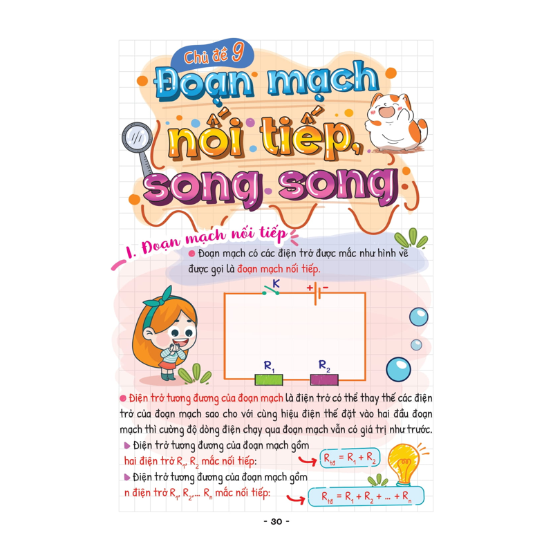 Take Note Khoa Học Tự Nhiên Lý - Hóa - Sinh 9
