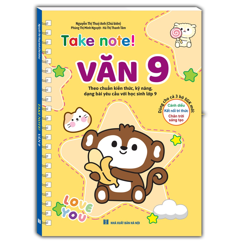 Take Note Văn 9 (Dùng Cho Cả 3 Bộ SGK Mới)