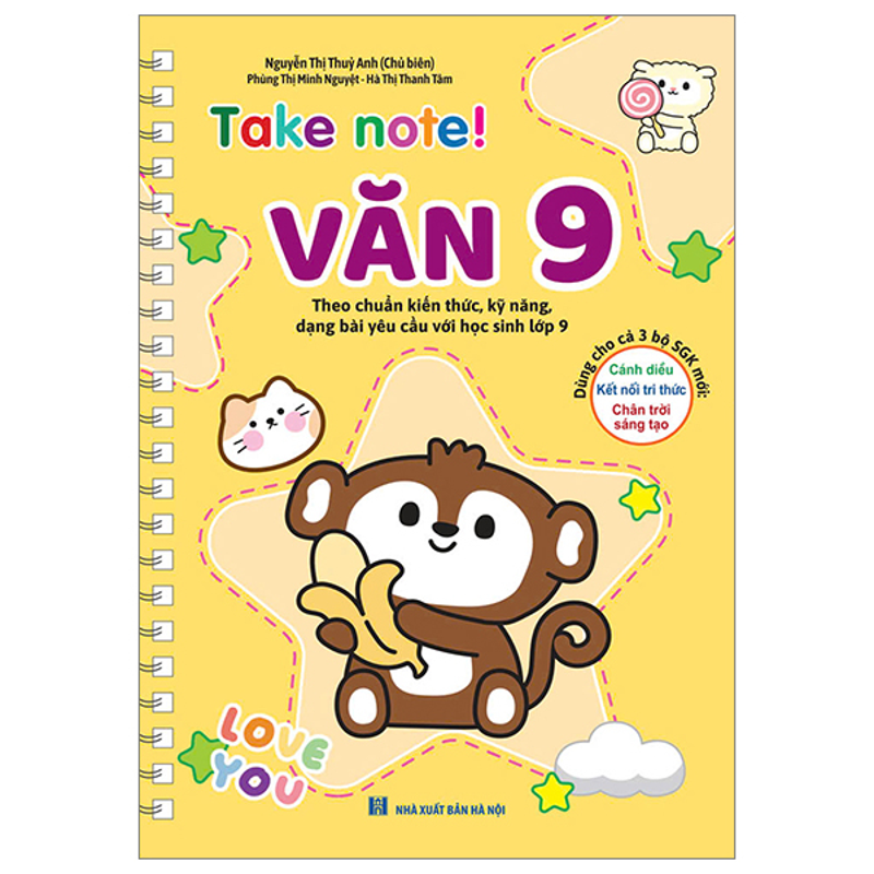 Take Note Văn 9 (Dùng Cho Cả 3 Bộ SGK Mới)