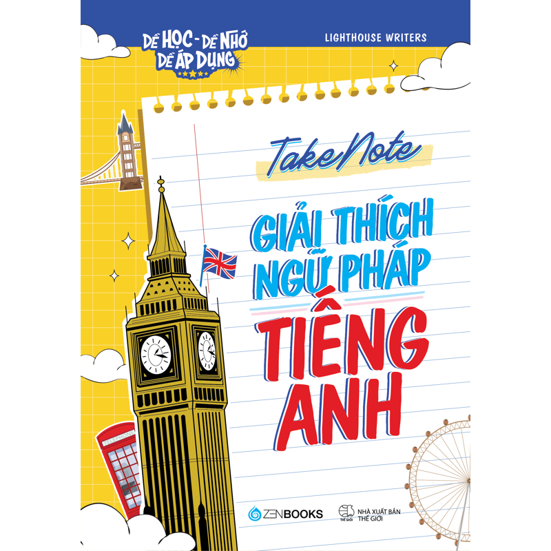 Takenote Giải Thích Ngữ Pháp Tiếng Anh