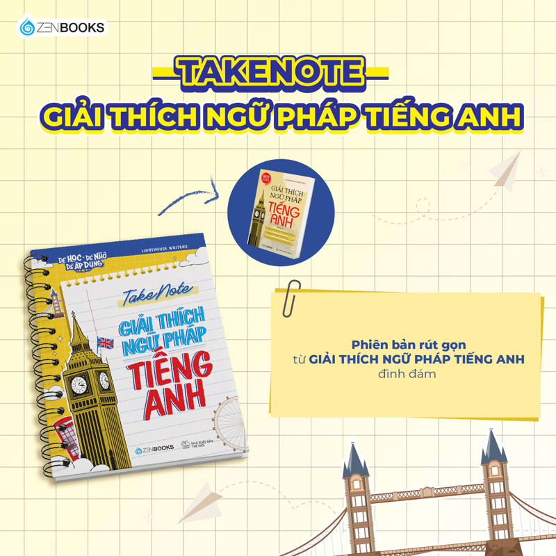 Takenote Giải Thích Ngữ Pháp Tiếng Anh