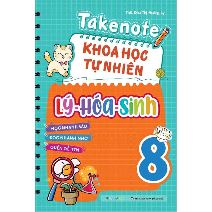 Takenote Khoa Học Tự Nhiên Lý-Hóa-Sinh Lớp 8