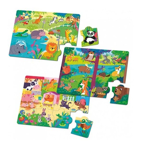 Talking Puzzle - Funny Animals