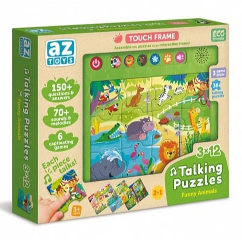 Talking Puzzle - Funny Animals