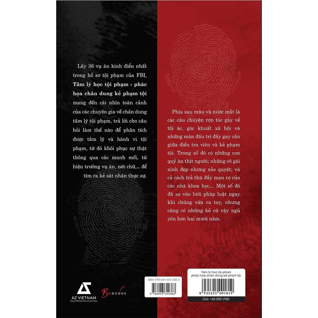 Tâm Lý Học Tội Phạm - Phác Họa Chân Dung Kẻ Phạm Tội