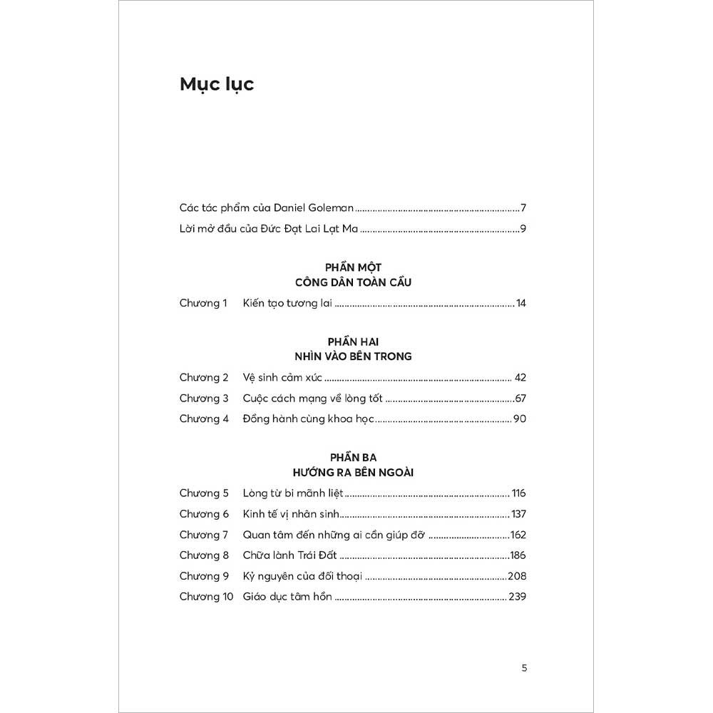 Tầm Nhìn Của Đức Đạt Lai Lạt Ma Về Thế Giới