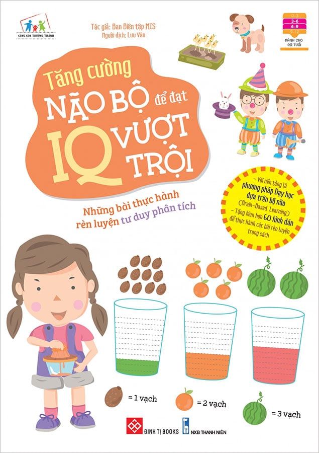 Tăng Cường Não Bộ Để Đạt IQ Vượt Trội - Những Bài Thực Hành Rèn Luyện Tư Duy Phân Tích