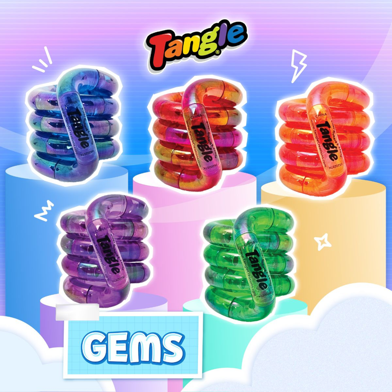 Tangle Đồ Chơi Vòng Xoắn Thư Giãn-Gems 2410 (Giao Mẫu Ngẫu Nhiên)