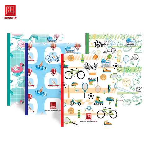 HH - Tập 96Tr Class Refresh, 4 Ly Ngang, Đl: 100/90-92 (5Q/Lốc)( Giao Mẫu Ngẫu Nhiên)