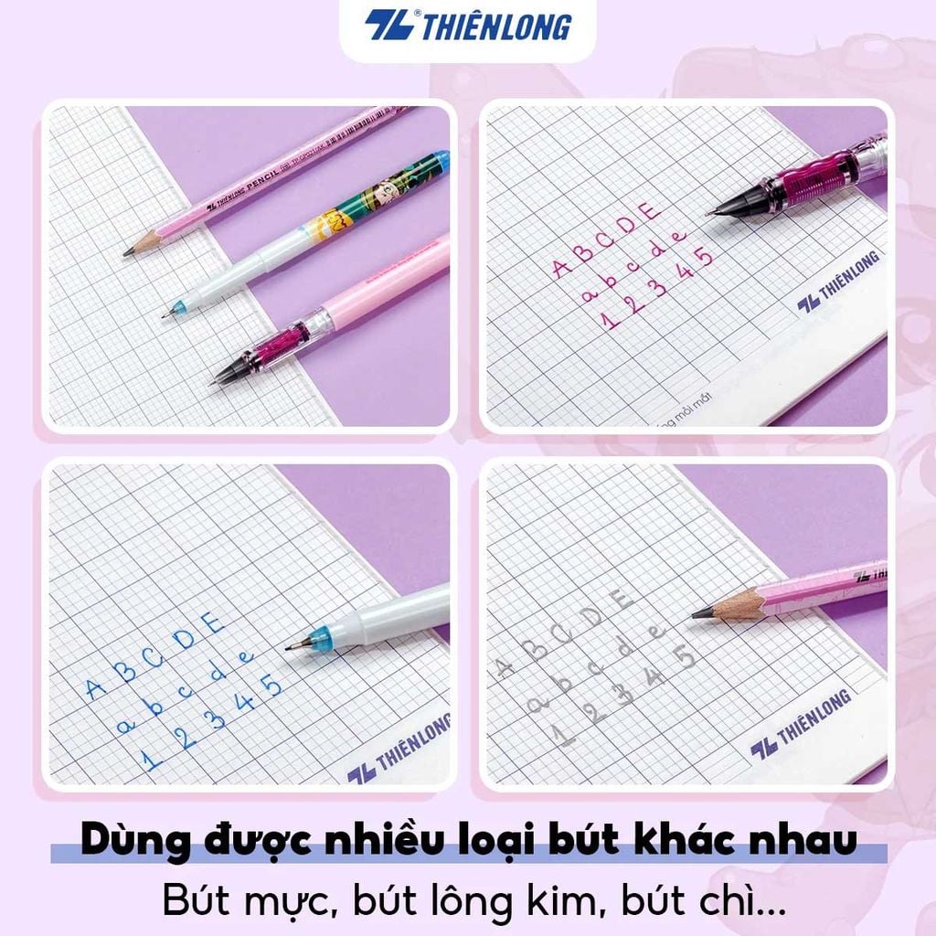 Tập Học Sinh 48tr Thiên Long - Akooland ĐL80gsm 4oly Vuông NB-114/AK (Giao mẫu ngẫu nhiên)
