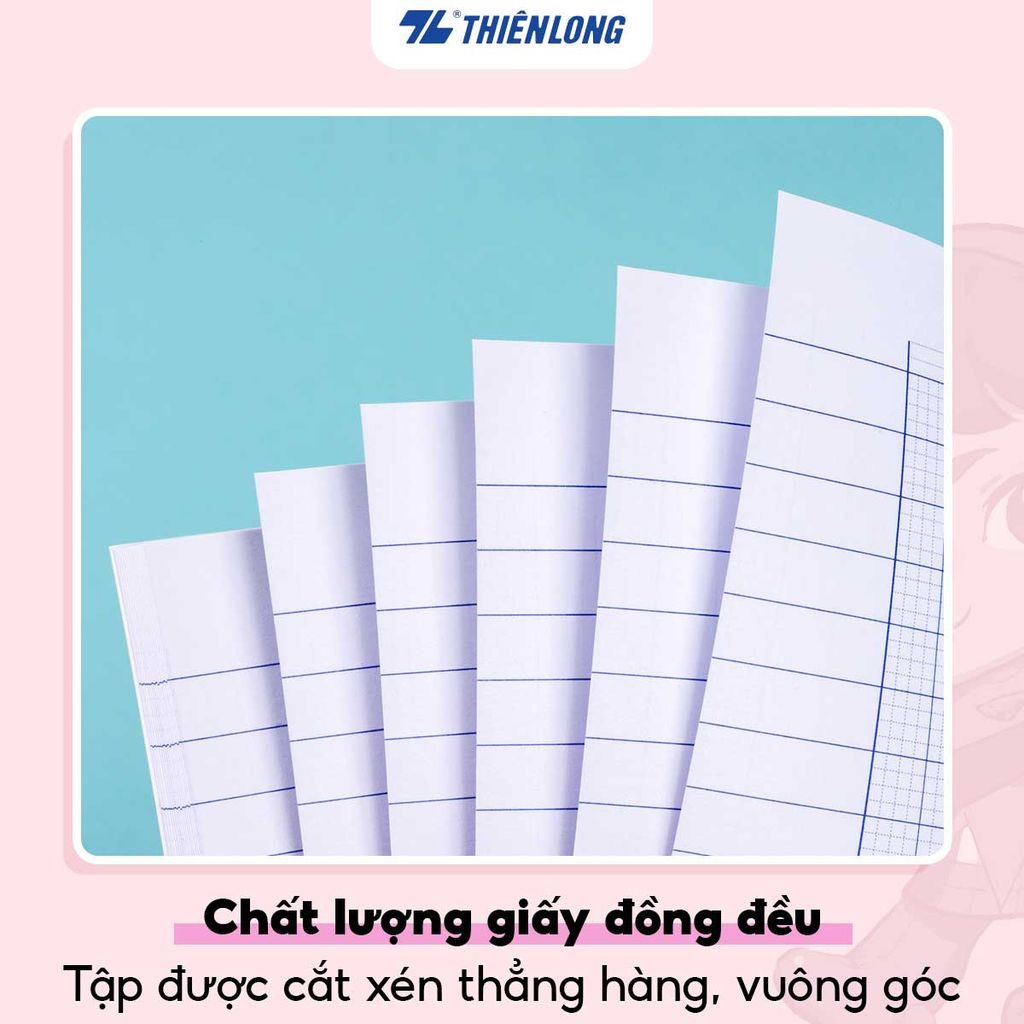 Tập Thiên Long Akooland 96tr ĐL80g 4 Ôly Vuông NB-053/AK
