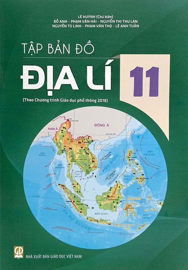 Tập Bản Đồ Địa Lí Lớp 11 (Theo Chương Trình Giáo Dục Phổ Thông 2018)