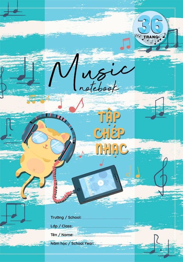 Tập Chép Nhạc 3 (36 trang - Khổ 21 x 30)