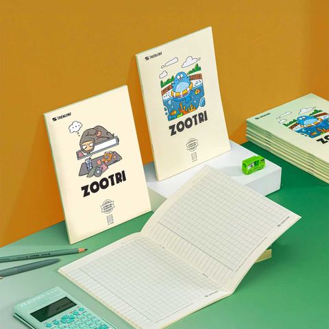 Tập Học Sinh Chống Lóa 96tr Thiên Long - Zootri A5 ĐL70gsm 4oly Ngang NB-146 (Giao mẫu ngẫu nhiên)