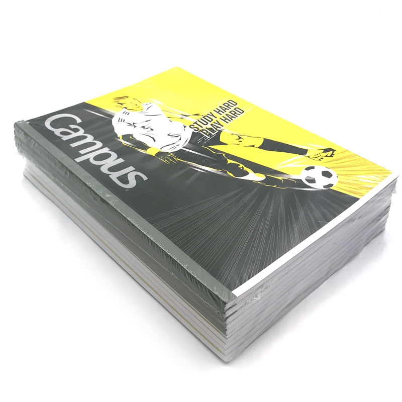 Campus - Tập Sinh Viên Contrast B5 120Tr ĐL58-65GSM Kẻ Ngang Có Chấm NB-BCON120 (Giao mẫu ngẫu nhiên)