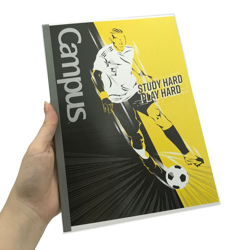 Campus - Tập Sinh Viên Contrast B5 120Tr ĐL58-65GSM Kẻ Ngang Có Chấm NB-BCON120 (Giao mẫu ngẫu nhiên)
