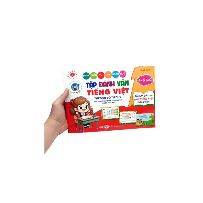 Tập Đánh Vần Tiếng Việt Theo Sơ Đồ Tư Duy (4-6 Tuổi)