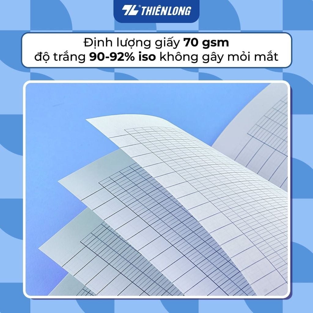 Tập Học Sinh 200tr Thiên Long - Điểm 10 ĐL70gsm 4oly TP-NB049 (Giao mẫu ngẫu nhiên)