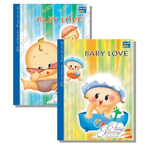 Tập Học Sinh Baby Love 96 Trang (4 Ô ly)