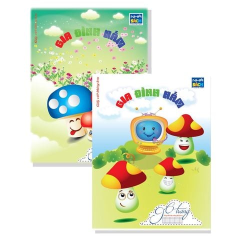 Tập Học Sinh Gia Đình Nấm 96 Trang (4 ôly)